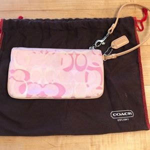 Authentic Coach Wristlet